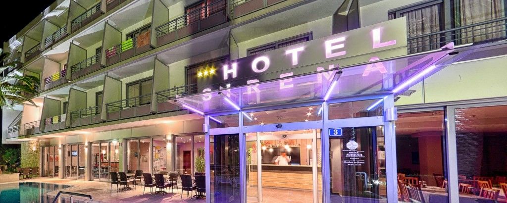 Hotel Sirena Podgora Eksteriør billede