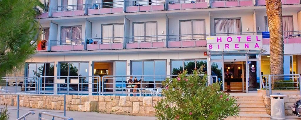 Hotel Sirena Podgora Eksteriør billede